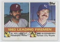 League Leaders - Al Holland, Dan Quisenberry