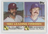 League Leaders - Al Holland, Dan Quisenberry