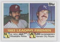 League Leaders - Al Holland, Dan Quisenberry