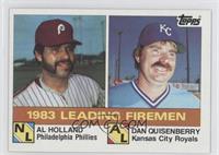 League Leaders - Al Holland, Dan Quisenberry