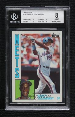 1984 Topps - [Base] #182 - Darryl Strawberry [BGS 8 NM‑MT]