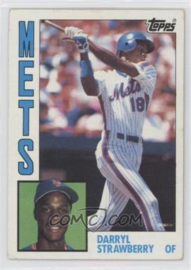 1984 Topps - [Base] #182 - Darryl Strawberry [Poor to Fair]