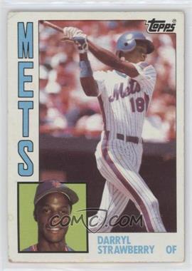 1984 Topps - [Base] #182 - Darryl Strawberry [Poor to Fair]