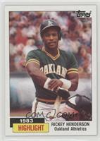 1983 Highlight - Rickey Henderson