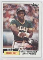 1983 Highlight - Rickey Henderson