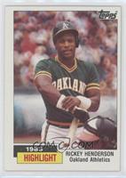 1983 Highlight - Rickey Henderson