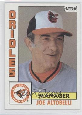 1984 Topps - [Base] #21 - Joe Altobelli