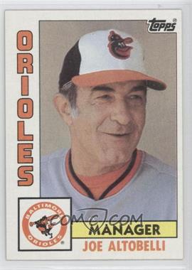 1984 Topps - [Base] #21 - Joe Altobelli