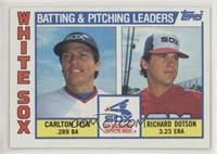 Team Checklist - Carlton Fisk, Richard Dotson