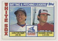 Team Checklist - Carlton Fisk, Richard Dotson [Poor to Fair]