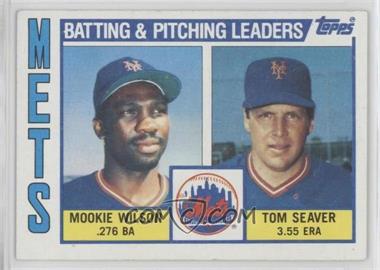 1984 Topps - [Base] #246 - Team Checklist - Mookie Wilson, Tom Seaver [EX to NM]