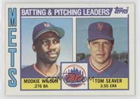 Team Checklist - Mookie Wilson, Tom Seaver