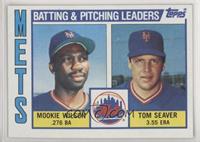 Team Checklist - Mookie Wilson, Tom Seaver