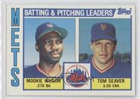 Team Checklist - Mookie Wilson, Tom Seaver