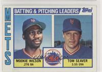 Team Checklist - Mookie Wilson, Tom Seaver