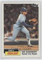 1983 Highlight - Dan Quisenberry