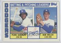 Team Checklist - Pedro Guerrero, Bob Welch