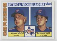 Team Checklist - Buddy Bell, Rick Honeycutt