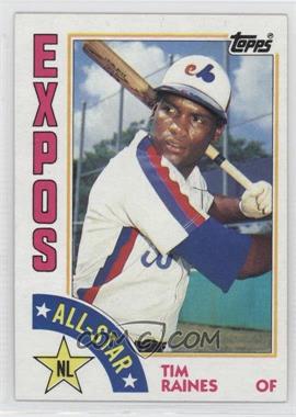 1984 Topps - [Base] #390 - All-Star - Tim Raines