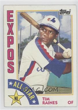 1984 Topps - [Base] #390 - All-Star - Tim Raines