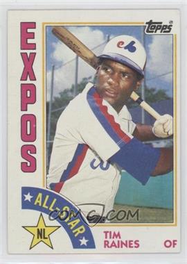 1984 Topps - [Base] #390 - All-Star - Tim Raines