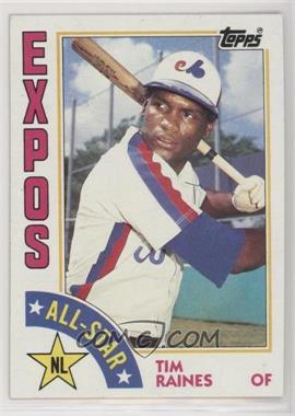 1984 Topps - [Base] #390 - All-Star - Tim Raines