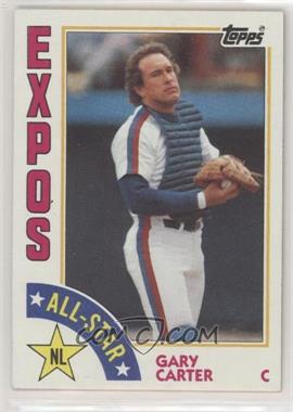 1984 Topps - [Base] #393 - All-Star - Gary Carter