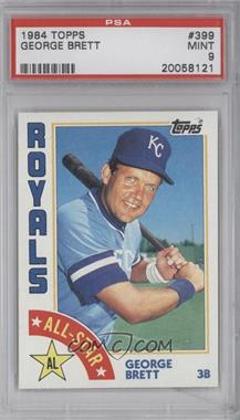 1984 Topps - [Base] #399 - All-Star - George Brett [PSA 9 MINT]