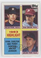 1983 Highlight - Nolan Ryan, Steve Carlton, Gaylord Perry