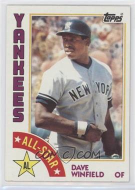 1984 Topps - [Base] #402 - All-Star - Dave Winfield