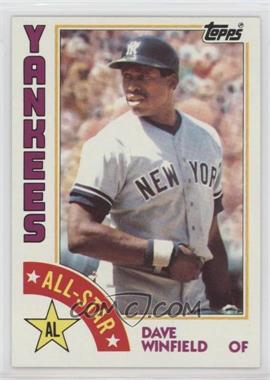 1984 Topps - [Base] #402 - All-Star - Dave Winfield