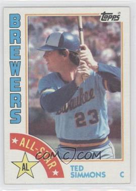 1984 Topps - [Base] #404 - All-Star - Ted Simmons