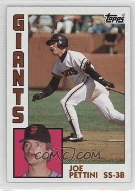 1984 Topps - [Base] #449 - Joe Pettini