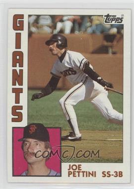 1984 Topps - [Base] #449 - Joe Pettini