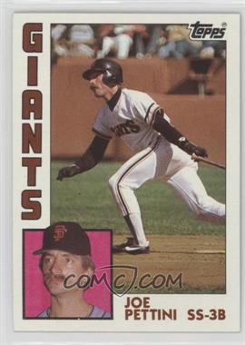 1984 Topps - [Base] #449 - Joe Pettini