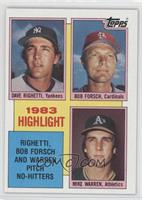 1983 Highlight - Dave Righetti, Bob Forsch, Mike Warren