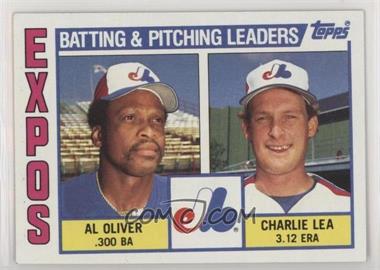 1984 Topps - [Base] #516 - Team Checklist - Al Oliver, Charlie Lea