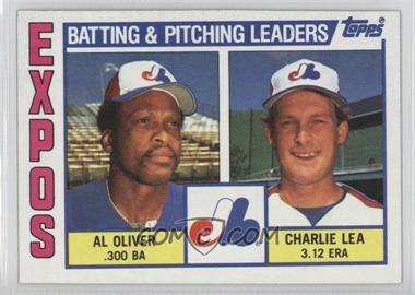 1984 Topps - [Base] #516 - Team Checklist - Al Oliver, Charlie Lea