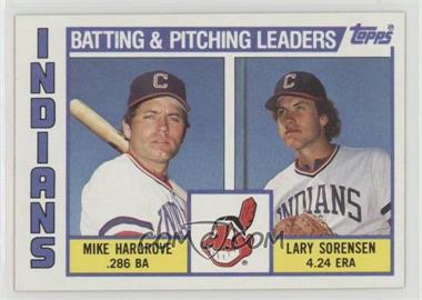 1984 Topps - [Base] #546 - Team Checklist - Mike Hargrove, Lary Sorensen