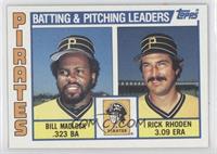 Team Checklist - Bill Madlock, Rick Rhoden