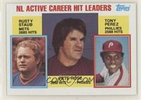 Career Leaders - Rusty Staub, Pete Rose, Tony Perez