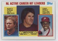 Career Leaders - Rusty Staub, Pete Rose, Tony Perez