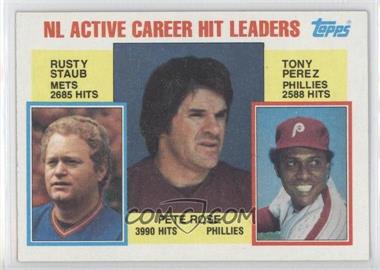 1984 Topps - [Base] #702 - Career Leaders - Rusty Staub, Pete Rose, Tony Perez