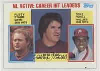 Career Leaders - Rusty Staub, Pete Rose, Tony Perez [Good to VG‑…