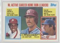 Career Leaders - Tony Perez, Mike Schmidt, Dave Kingman