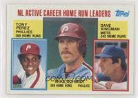 Career Leaders - Tony Perez, Mike Schmidt, Dave Kingman