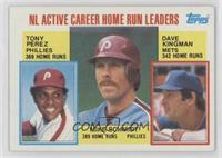 Career Leaders - Tony Perez, Mike Schmidt, Dave Kingman [EX to NM]