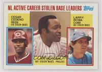 Career Leaders - Cesar Cedeno, Joe Morgan, Larry Bowa