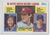 Career Leaders - Fergie Jenkins, Steve Carlton, Tom Seaver