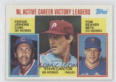 1984 Topps - [Base] #706 - Career Leaders - Fergie Jenkins, Steve Carlton, Tom Seaver